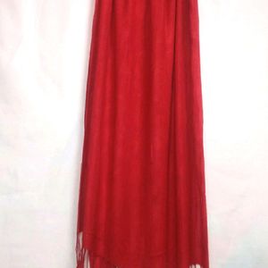 Red Stole For Women's