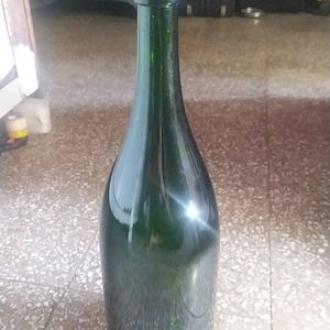 Wine Bottle Dark Green Colour