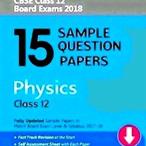 Physics Sample Paper XII