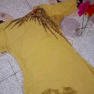 Sunflower New Kurta Duppata Set