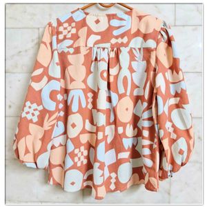 ONLY Abstract Print Top