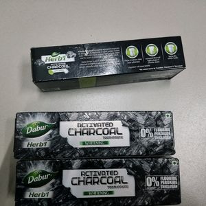 Dabur Herbal Activated Charcoal Toothpaste