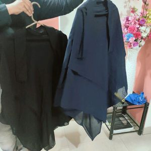 IMPORTED THREE LAYERS KHIMAR WITH NAQAB