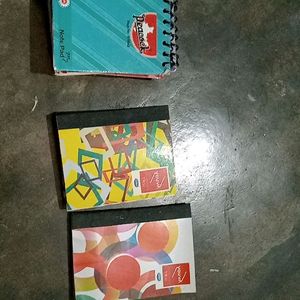 Pocket Diary ,Pen  And StickyNotepad