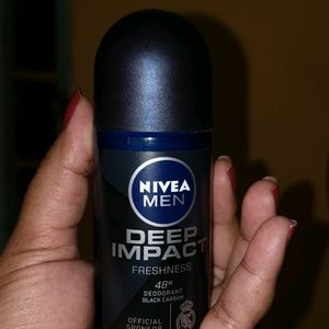 Nivea Deep Impact Freshess, Deodorant Roll On For Men, 50ml