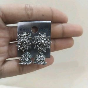 Silver Traditional Earrings