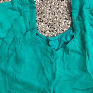 Green Blouse For Grabs