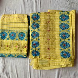 Yellow Saree For Women