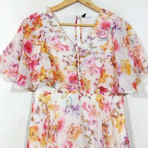 Rio Multicolor Floral Printed Dress (Women)