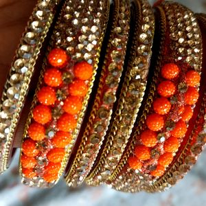 Glass Bangles Set