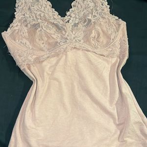 Nude Lace Top