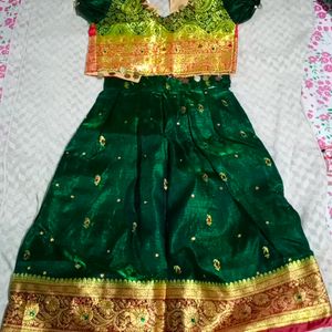 Satin Silk Lehenga