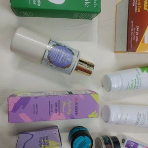 New 12 Skin Care Haircare Set Without Sunscreen