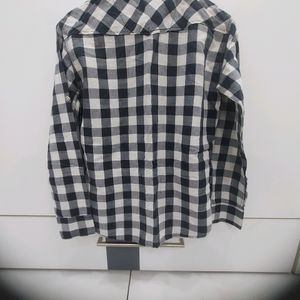 Black Check Shirt