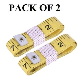 New Measuring Tape, Multi Colour, Pack Of 2