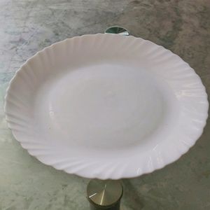 Larah Opal Glass Quater Plate Set