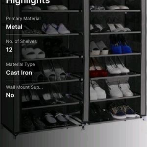 12 layers Metal Shoe Rack.