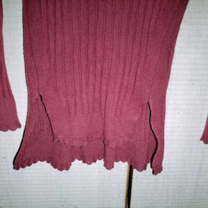 Maroon Top