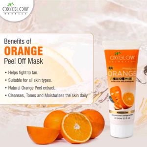 Oxyglow Orange Peel Off Mask