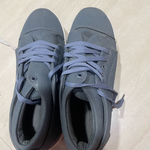 Casual Grey Colour Shoes Uksize10