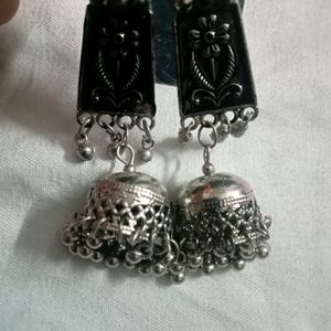 Oxidised Earrings