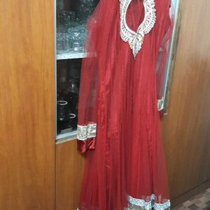 Anarkali Kurta Pajami And Dupatta