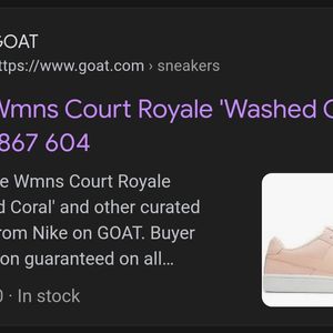 Authentic Nike Court Royale