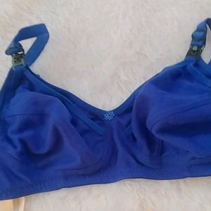 New Bra-Blue And Skin Colour Maternity Bra For Wom