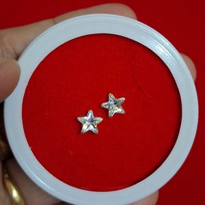 Star Shape Studs Silver