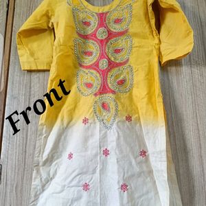 Kurti With Dupatta