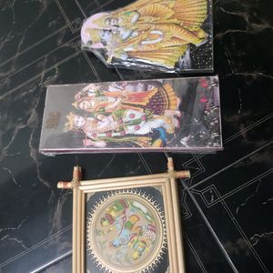 3 Radhe Krishna decor