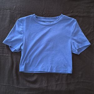 URBANIC Simplicity Pullover Crop T-Shirt