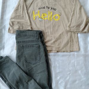 Combo T Shirt And Jeans