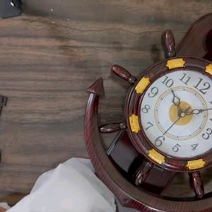 Anchor Pendulum Analogue Clock Brand New