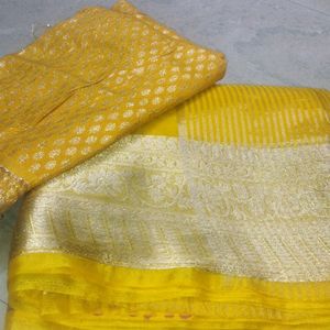 Organza Saree