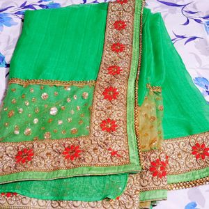 Free Pure Cotton Saree