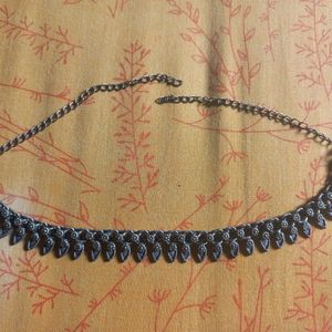 Oxidised Choker Necklace