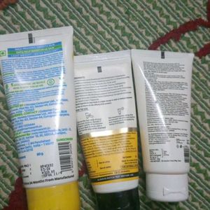 Combo Of 3  Branded Sunscreens