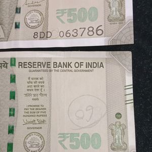 786 Lucky Number 500rs Note Set Of 2🔥