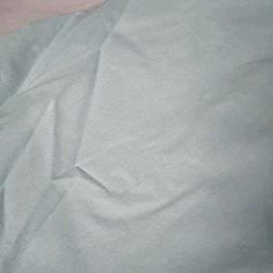 Blue Double Bedsheet With 2 Pillow Cover