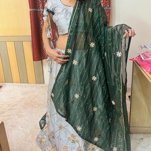 Designer Lehenga For Mehendi Sangeet Sandya