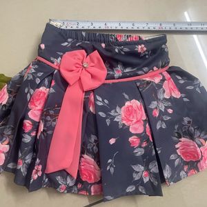 Girls Skirt And Top Set