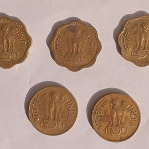 Coins - Set Of 5 - India