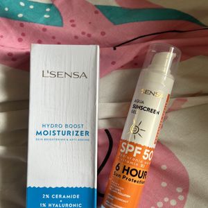 SUNSCREEN & MOISTURIZER COMBO