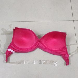 Backless And Strapless Cotton Bra