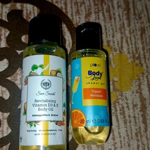 Plum Shower Gel + Seer Secrets Body Oil