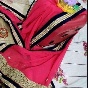 Lehnga Style Saree