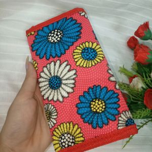 Floral Print Wallet 👝😉