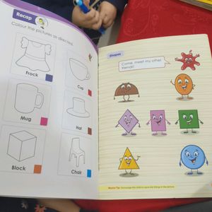 colour and shapes book