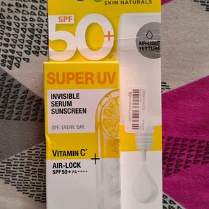 Garnier Invisible Serum Sunscreen